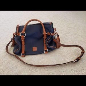 Dooney & Bourke Florentine Leather Tasseled Bag